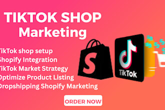 setup tik tok shop to boost shopify dropshipping sales tiktok shopify marketing