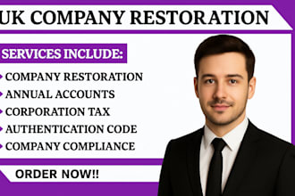 restore uk ltd, reinstate, activate uk company