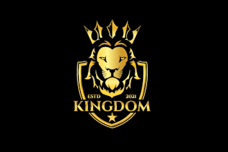 create attractive and imagination lion logo design