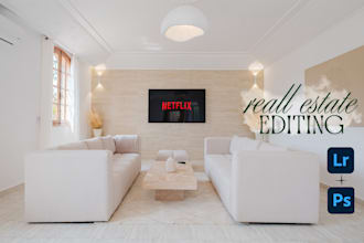 do your airbnb photo editing, hdr and flambient