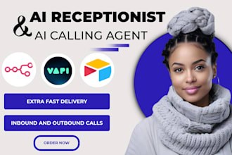 build ai receptionist vapi ai retail ai and n8n developer calling solutions