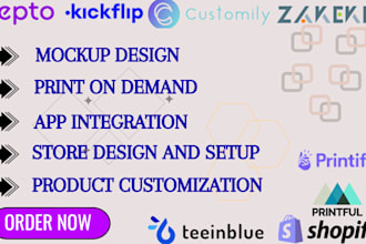 design shopify personalization with zakeke customily kickflip or zepto