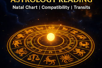 provide detailed vedic astrology readings with natal chart and compatibility