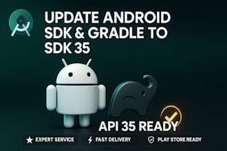 solve sdk version 35 compatibility issues
