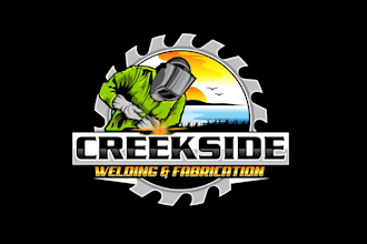 create awesome gorgeous welding and fabrication logo design