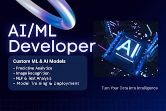build custom ai agents, chatbots, and ml models