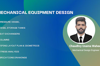 do static equipment design vessels columns heat exchangers storage tanks