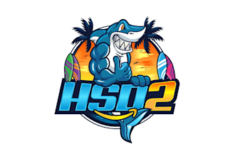 create wonderful and excellent shark logo design