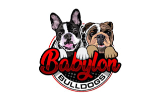 create creative and good looking bulldog logo design