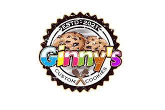 create exclusive and marvelous cookie shop logo design