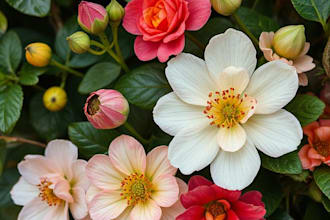 draw your flowers fruits vegetable and botanical plants