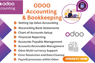 do odoo accounting, reconciliation and bookkeeping