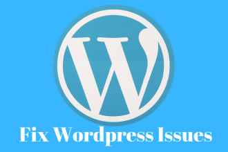 do wordpress help and fix wordpress issues