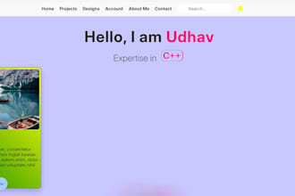 make a portfolio for you at a very affordable price
