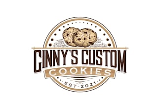 create high quality and beautiful cookie shop logo design