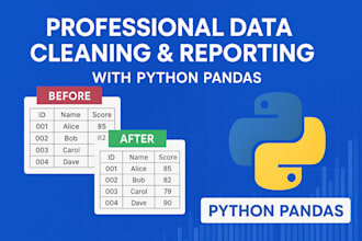 clean, analyze and visualize data