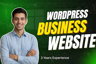 design business wordpress website like real estate website, lms website