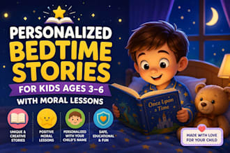 kids bedtime stories 3 age 6 age