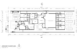 draw floor plans and layouts in autocad or revit