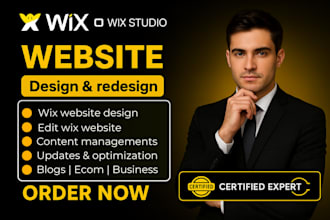 wix website design wix studio website development edit wix website wix redesign