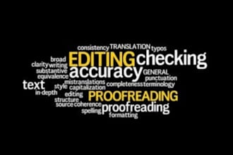 evaluate, proofread, rewrite and edit your content