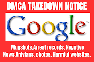 remove unwanted defaming,false bad negative article from google under dmca