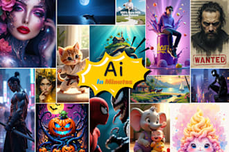 create custom ai images in just 1 minute
