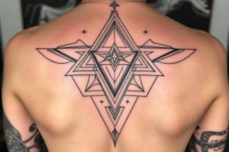 create a geometric tattoo design for you