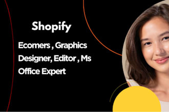 build shopify store and dropshipping ecomers website