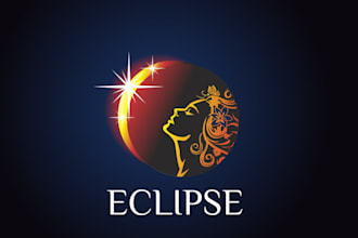 do modern professional high quality eclipse logo