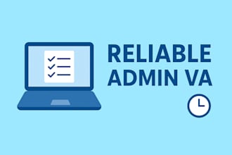 be  your admin virtual assistant