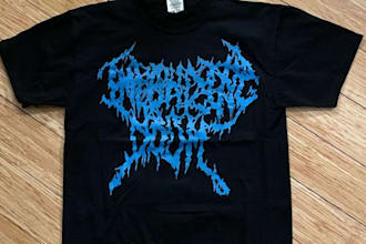 do custom metalcore tshirt logo for your band