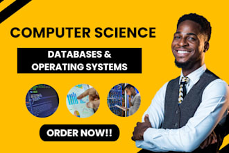 write reports on computer science concepts, databases and operating systems
