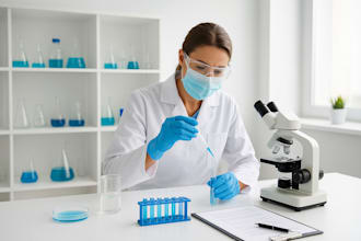 redactaré informes científicos y técnicos sobre laboratorio en general