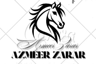 design a modern professional logo for you