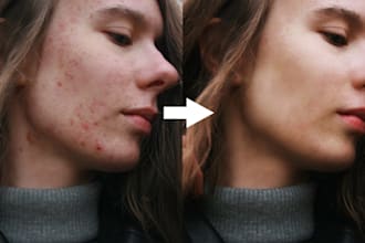 do skin retouching flawlessly