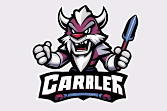 create character mascot logo design