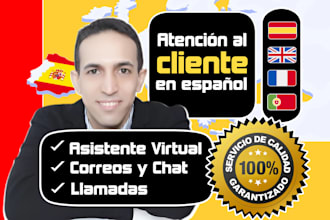 be your multilingual virtual assistant and customer support representative