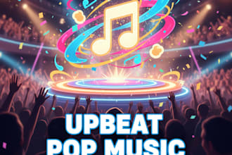 compose upbeat and catchy pop music for your project