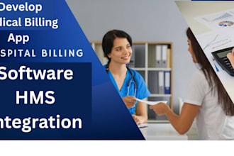 develop hospital billing software, medical billing app, with hms integration