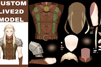 design custom 3d model ready for streaming