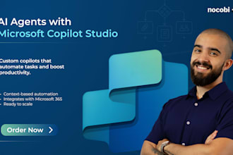 create ai agents with copilot studio
