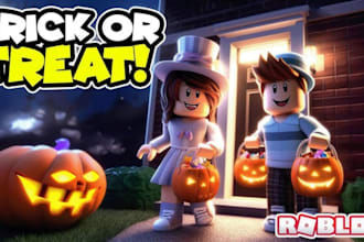 build your custom roblox halloween horror game