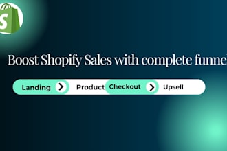 increase shopify store sale with shopify marketing sales funnel tools