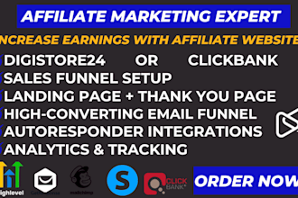 build digistore24 or clickbank affiliate marketing digistore24 sales funnel