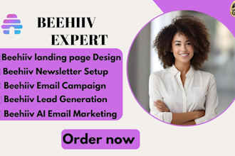 setup beehive account beehiiv newsletter beehiiv landing page beehiiv