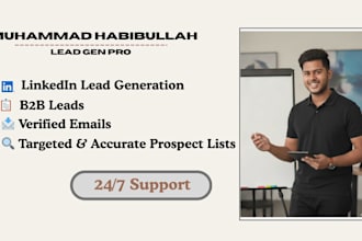 linkedin lead generation and find valid business emails