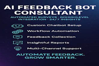 be your ai feedback bot consultant for smart surveys