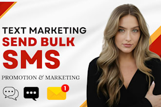 send bulk sms marketing text message campaigns and mass email blasts