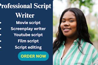 write script writing for youtube, film, and business